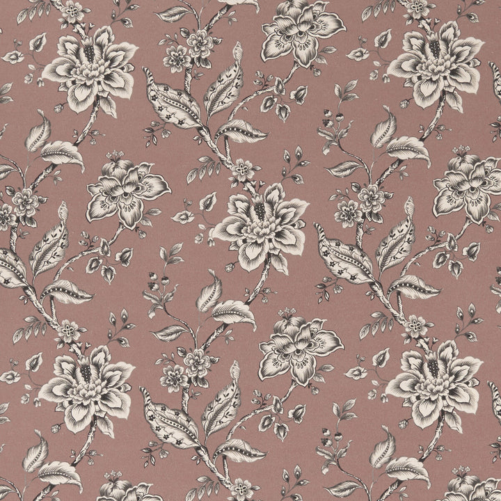 Palampore Blush by Clarke And Clarke Fabric CLARKE & CLARKE EDEN COTTON - 90%;LINEN - 10% Spain MEDIUM Horizontal: 17.75 and Vertical: 16.625 54.375 - Fabric Carolina -