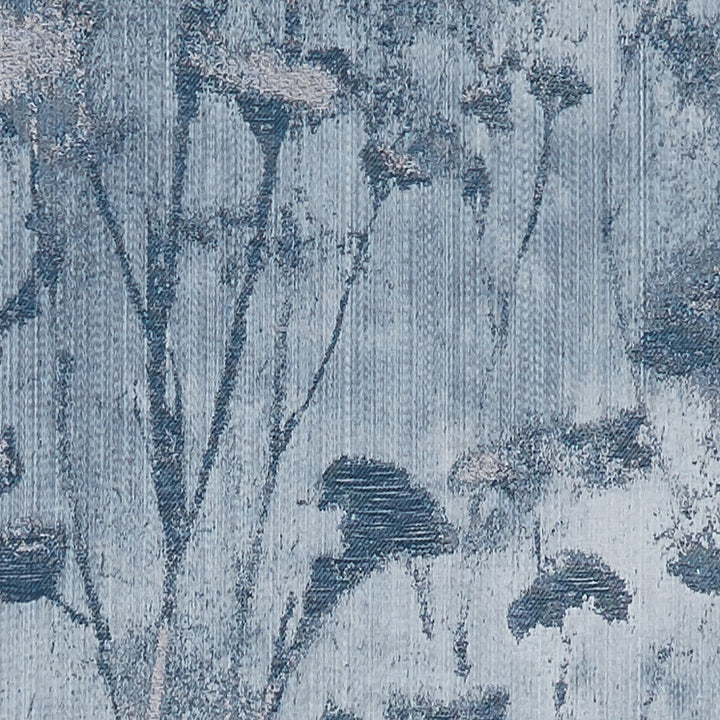 Silhouette Denim by Clarke And Clarke Designer Fabric CLARKE & CLARKE DIFFUSION POLYESTER - 51%;COTTON - 26%;NYLON - 23% India - Horizontal: 18.25 and Vertical: 25.188 54.75 - Swanky Fabrics -