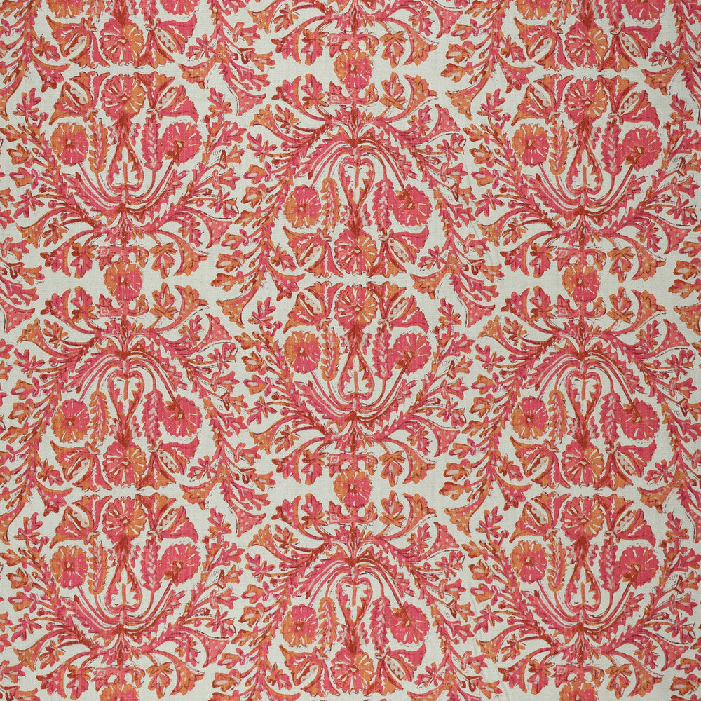 F1344 Rosa by Greenhouse Fabric 85% Cotton, 15% LinenHalf Drop Repeat USA 24,000 double rubs </p><p>Repeat: 10.8" H, 25.25" V 54" - Fabric Carolina -