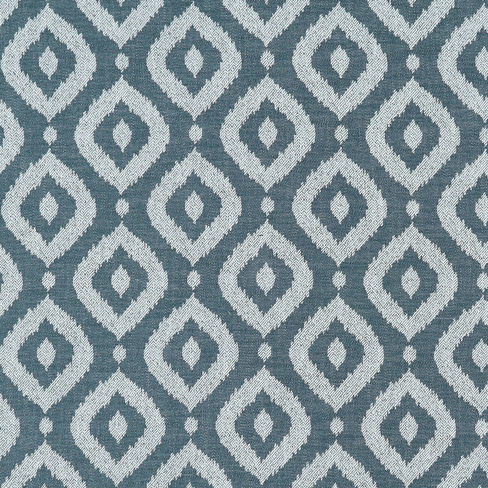 Soraya Denim by Clarke And Clarke Designer Fabric CLARKE & CLARKE PRINCE OF PERSIA POLYESTER - 64%;VISCOSE - 25%;LINEN - 11% India HEAVY Horizontal: 6.938 and Vertical: 7.125 55.625 - Swanky Fabrics -