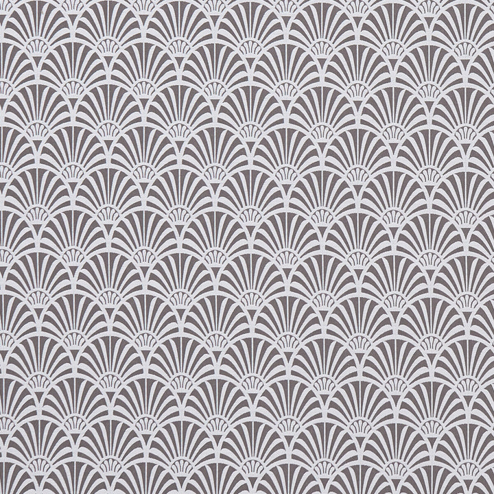 Zellige Charcoal by Clarke And Clarke Fabric CLARKE & CLARKE PRINCE OF PERSIA POLYESTER - 35%;VISCOSE - 34%;COTTON - 31% India Horizontal: 3.75 and Vertical: 3.625 55.625 - Fabric Carolina -