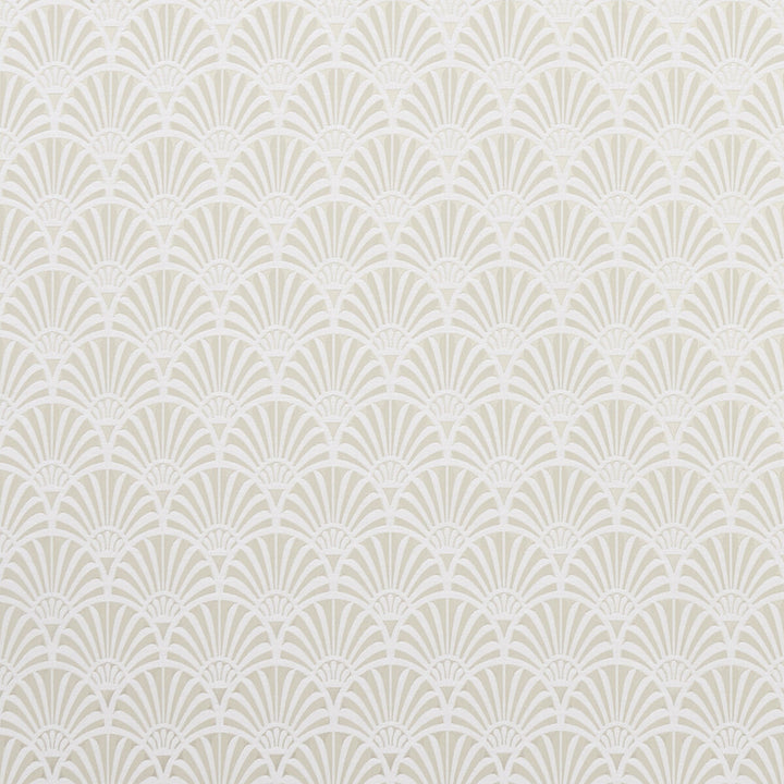 Zellige Ivory by Clarke And Clarke Fabric CLARKE & CLARKE PRINCE OF PERSIA POLYESTER - 35%;VISCOSE - 34%;COTTON - 31% India - Horizontal: 3.75 and Vertical: 3.625 55.625 - Fabric Carolina -