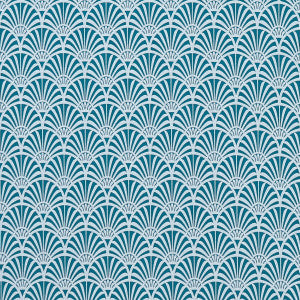 Zellige Teal by Clarke And Clarke Fabric