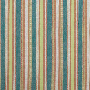 Ziba Teal/Spice by Clarke And Clarke Fabric