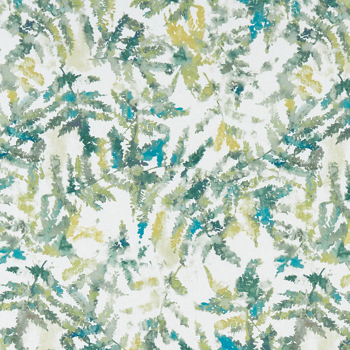 Arielli Forest by Clarke And Clarke Fabric CLARKE & CLARKE PALMERO COTTON - 100% Spain MEDIUM Horizontal: 18 and Vertical: 50.875 54 - Fabric Carolina -