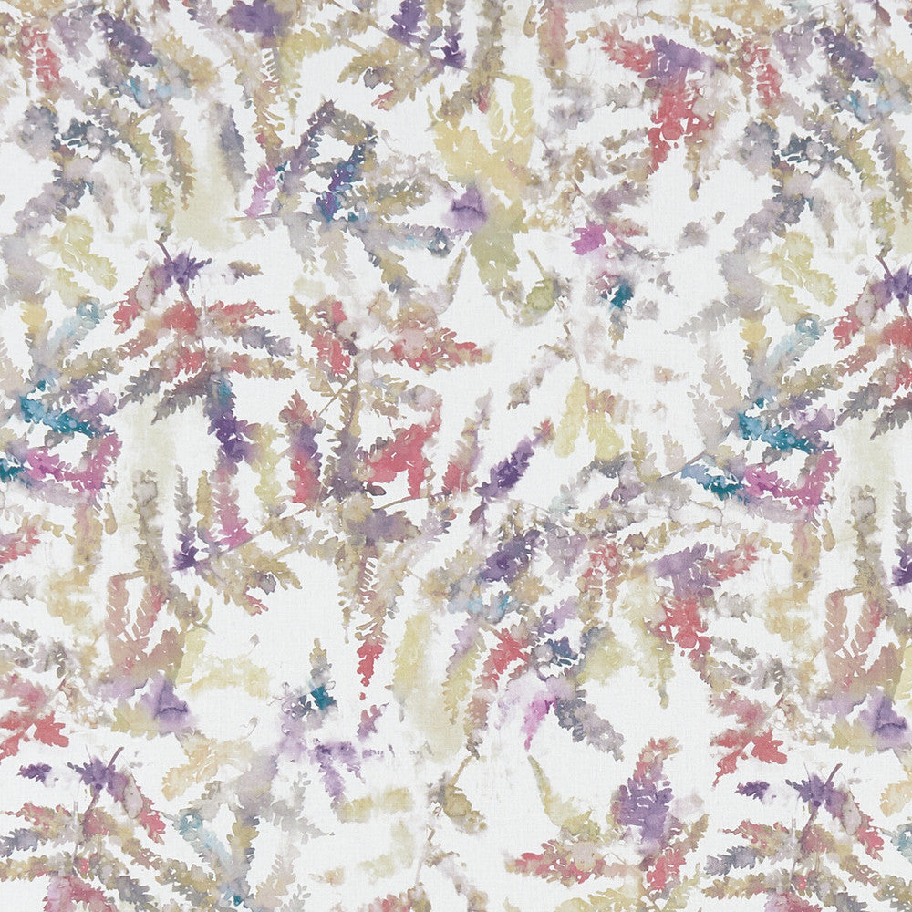 Arielli Pastel by Clarke And Clarke Fabric CLARKE & CLARKE PALMERO COTTON - 100% Spain MEDIUM Horizontal: 18 and Vertical: 50.875 54 - Fabric Carolina -