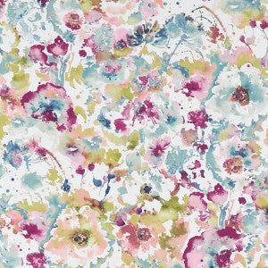 Florrie Sorbet by Clarke And Clarke Fabric