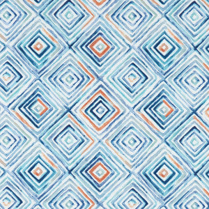 Otis Denim/Spice by Clarke And Clarke Fabric