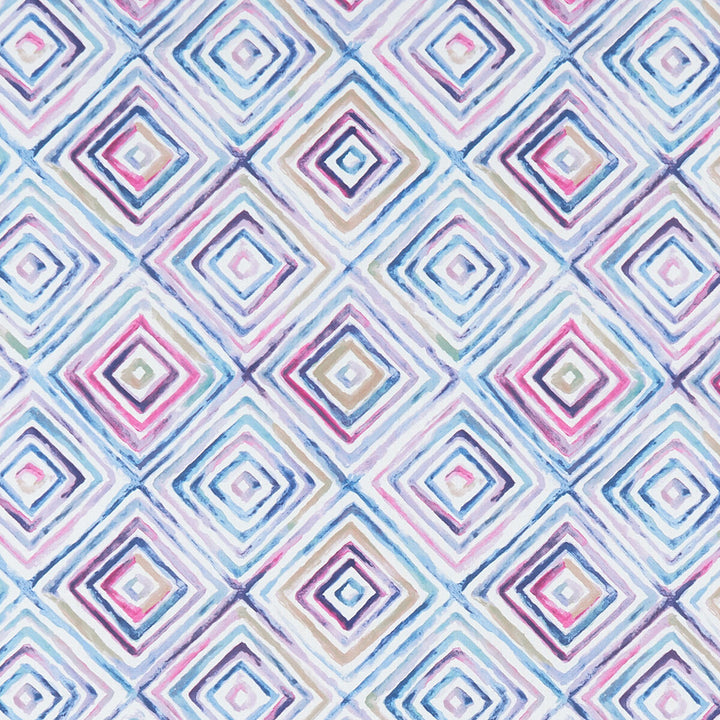 Otis Sorbet by Clarke And Clarke Fabric CLARKE & CLARKE PALMERO COTTON - 100% Spain MEDIUM Horizontal: 13.625 and Vertical: 13.875 54 - Fabric Carolina -