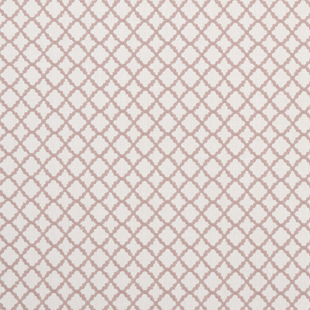 Ariyana Blush by Clarke And Clarke Fabric CLARKE & CLARKE PRINCE OF PERSIA COTTON - 61%;POLYESTER - 24%;VISCOSE - 15% India Horizontal: 1.625 and Vertical: 1.625 50.5 - Fabric Carolina -