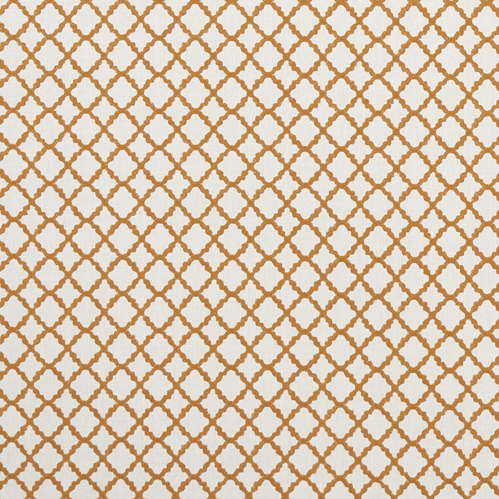 Ariyana Spice by Clarke And Clarke Fabric CLARKE & CLARKE PRINCE OF PERSIA COTTON - 61%;POLYESTER - 24%;VISCOSE - 15% India Horizontal: 1.625 and Vertical: 1.625 50.5 - Fabric Carolina -