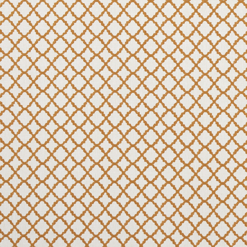 Ariyana Spice by Clarke And Clarke Designer Fabric CLARKE & CLARKE PRINCE OF PERSIA COTTON - 61%;POLYESTER - 24%;VISCOSE - 15% India - Horizontal: 1.625 and Vertical: 1.625 50.5 - Swanky Fabrics -