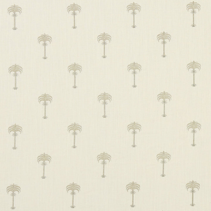 Menara Metallic Champagne/Ivory by Clarke And Clarke Fabric CLARKE & CLARKE PRINCE OF PERSIA COTTON - 96%;POLYESTER - 4% India Horizontal: 6.25 and Vertical: 6.313 50 - Fabric Carolina -