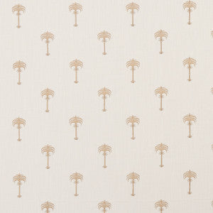 Menara Metallic Rose Gold/Ivory by Clarke And Clarke Fabric