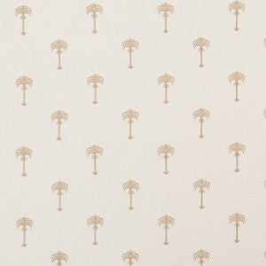 Menara Metallic Rose Gold/Ivory by Clarke And Clarke Fabric