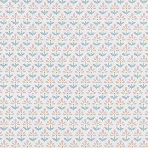 Fleur Blush/Mineral by Clarke And Clarke Fabric
