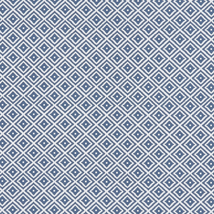 Kiki Denim by Clarke And Clarke Fabric Clarke And Clarke Fabric Kiki DenimFabric CLARKE & CLARKE CO-ORDINATES COTTON - 100% Turkey </p><p>Repeat: H: 1.75, V: 1.625 54 - Fabric Carolina -