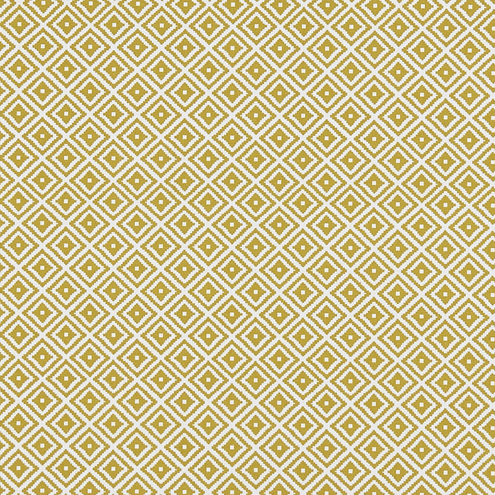 Kiki Ochre by Clarke And Clarke Fabric CLARKE & CLARKE CO-ORDINATES COTTON - 100% Turkey MEDIUM Horizontal: 1.75 and Vertical: 1.625 54 - Fabric Carolina -