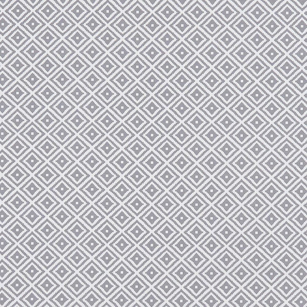 Kiki Smoke by Clarke And Clarke Fabric CLARKE & CLARKE CO-ORDINATES COTTON - 100% Turkey MEDIUM Horizontal: 1.75 and Vertical: 1.625 54 - Fabric Carolina -
