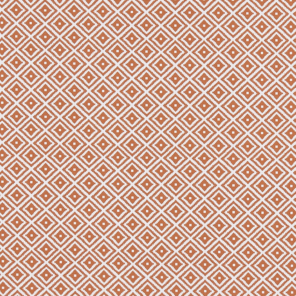 Kiki Spice by Clarke And Clarke Fabric CLARKE & CLARKE CO-ORDINATES COTTON - 100% Turkey MEDIUM Horizontal: 1.75 and Vertical: 1.625 54 - Fabric Carolina -