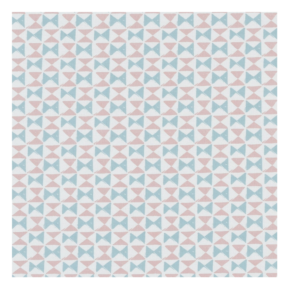Orianna Blush/Mineral by Clarke And Clarke Designer Fabric CLARKE & CLARKE CO-ORDINATES COTTON - 100% Turkey MEDIUM Horizontal: 1.375 and Vertical: 1.625 54 - Swanky Fabrics -