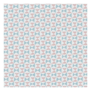 Orianna Blush/Mineral by Clarke And Clarke Fabric