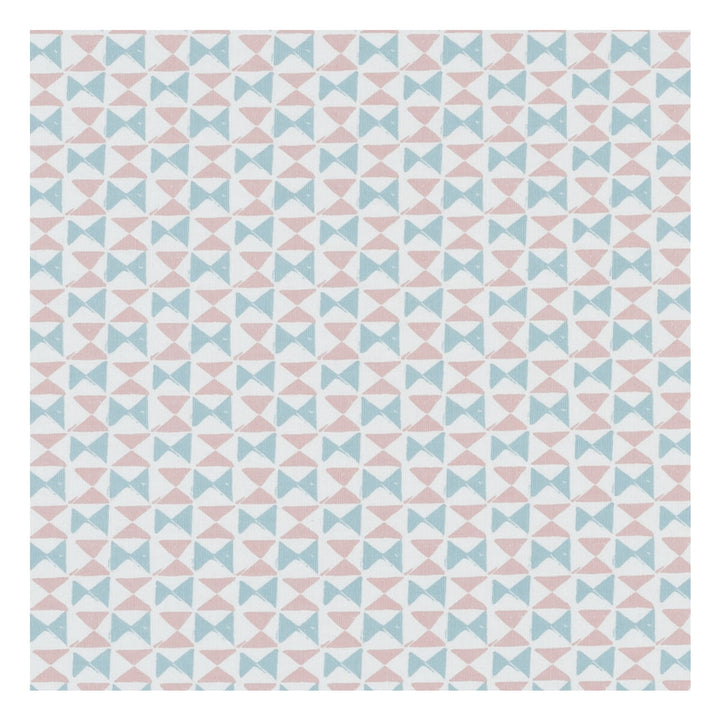 Orianna Blush/Mineral by Clarke And Clarke Fabric CLARKE & CLARKE CO-ORDINATES COTTON - 100% Turkey MEDIUM Horizontal: 1.375 and Vertical: 1.625 54 - Fabric Carolina -