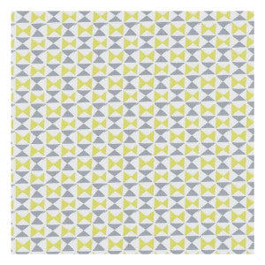 Orianna Chartreuse/Charcoal by Clarke And Clarke Fabric