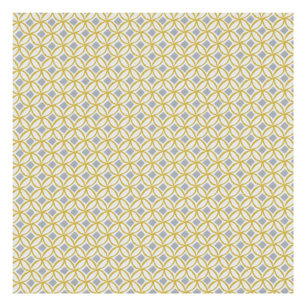Ortis Ochre by Clarke And Clarke Fabric CLARKE & CLARKE CO-ORDINATES COTTON - 100% Turkey MEDIUM Horizontal: 1 and Vertical: 1.125 54 - Fabric Carolina -