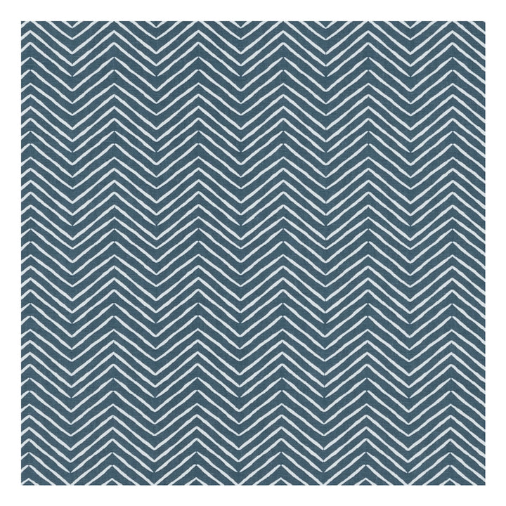 Pica Denim by Clarke And Clarke Fabric CLARKE & CLARKE CO-ORDINATES COTTON - 100% Turkey MEDIUM Horizontal: 2.25 and Vertical: 2 54 - Fabric Carolina -