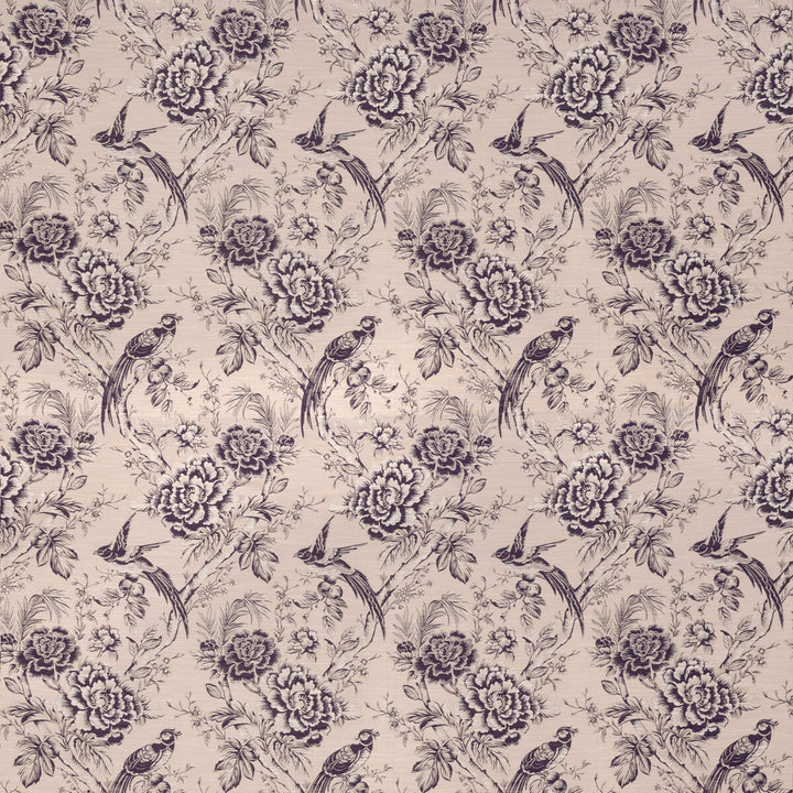 Avium Blush/Damson by Clarke And Clarke Fabric Clarke And Clarke Fabric Avium Blush/DamsonFabric CLARKE & CLARKE BOTANIST POLYESTER - 62%;COTTON - 38% India </p><p>Repeat: H: 14, V: 29.53 56 - Fabric Carolina -