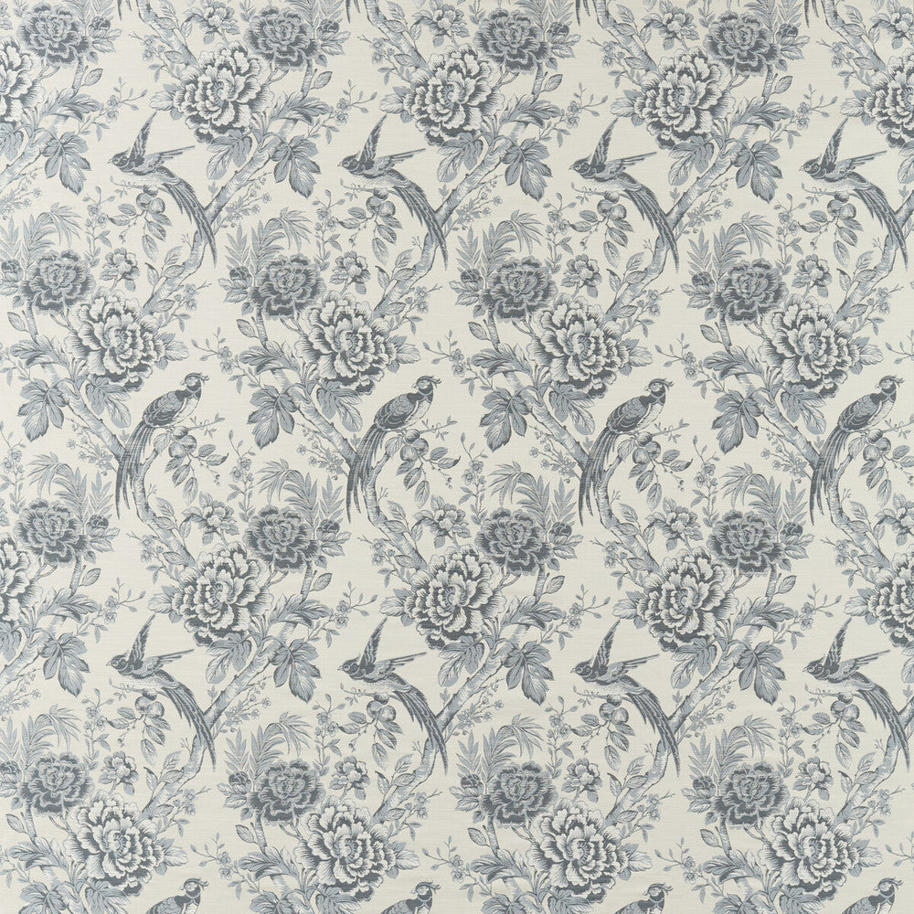 Avium Denim by Clarke And Clarke Fabric Clarke And Clarke Fabric Avium DenimFabric CLARKE & CLARKE BOTANIST POLYESTER - 62%;COTTON - 38% India </p><p>Repeat: H: 14, V: 29.53 56 - Fabric Carolina -
