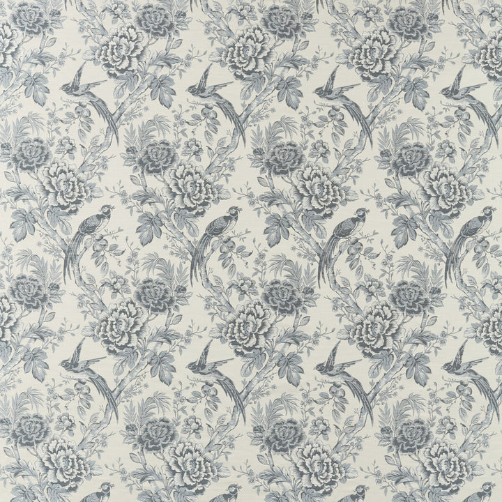 Avium Denim by Clarke And Clarke Fabric Clarke And Clarke Fabric Avium DenimFabric CLARKE & CLARKE BOTANIST POLYESTER - 62%;COTTON - 38% India </p><p>Repeat: H: 14, V: 29.53 56 - Fabric Carolina -
