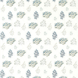 Floris Mineral/Denim by Clarke And Clarke Fabric