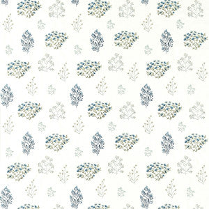 Floris Mineral/Denim by Clarke And Clarke Fabric