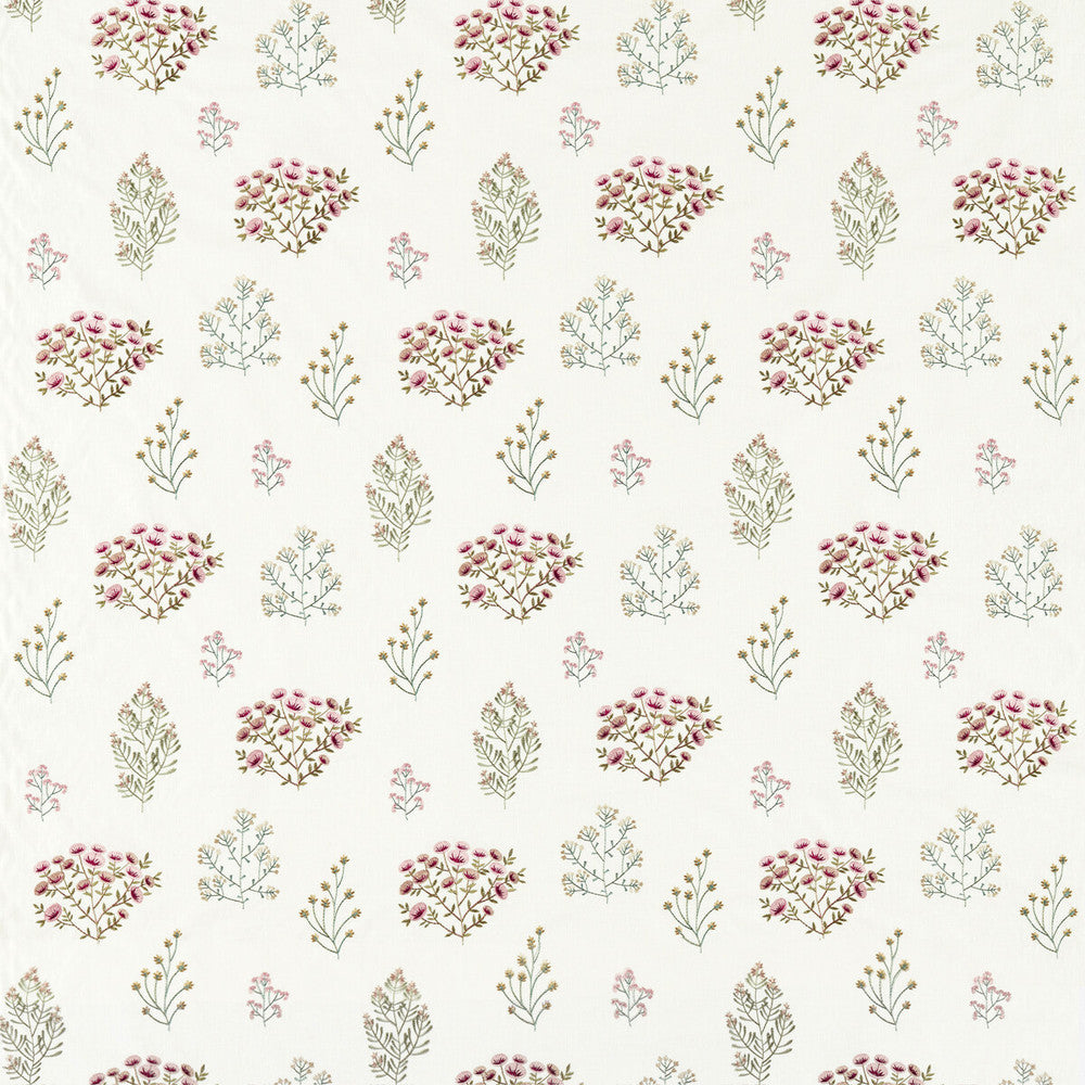 Floris Summer by Clarke And Clarke Fabric Clarke And Clarke Fabric Floris SummerFabric CLARKE & CLARKE BOTANIST POLYESTER - 52%;COTTON - 48% India </p><p>Repeat: H: 17, V: 25.6 51 - Fabric Carolina -