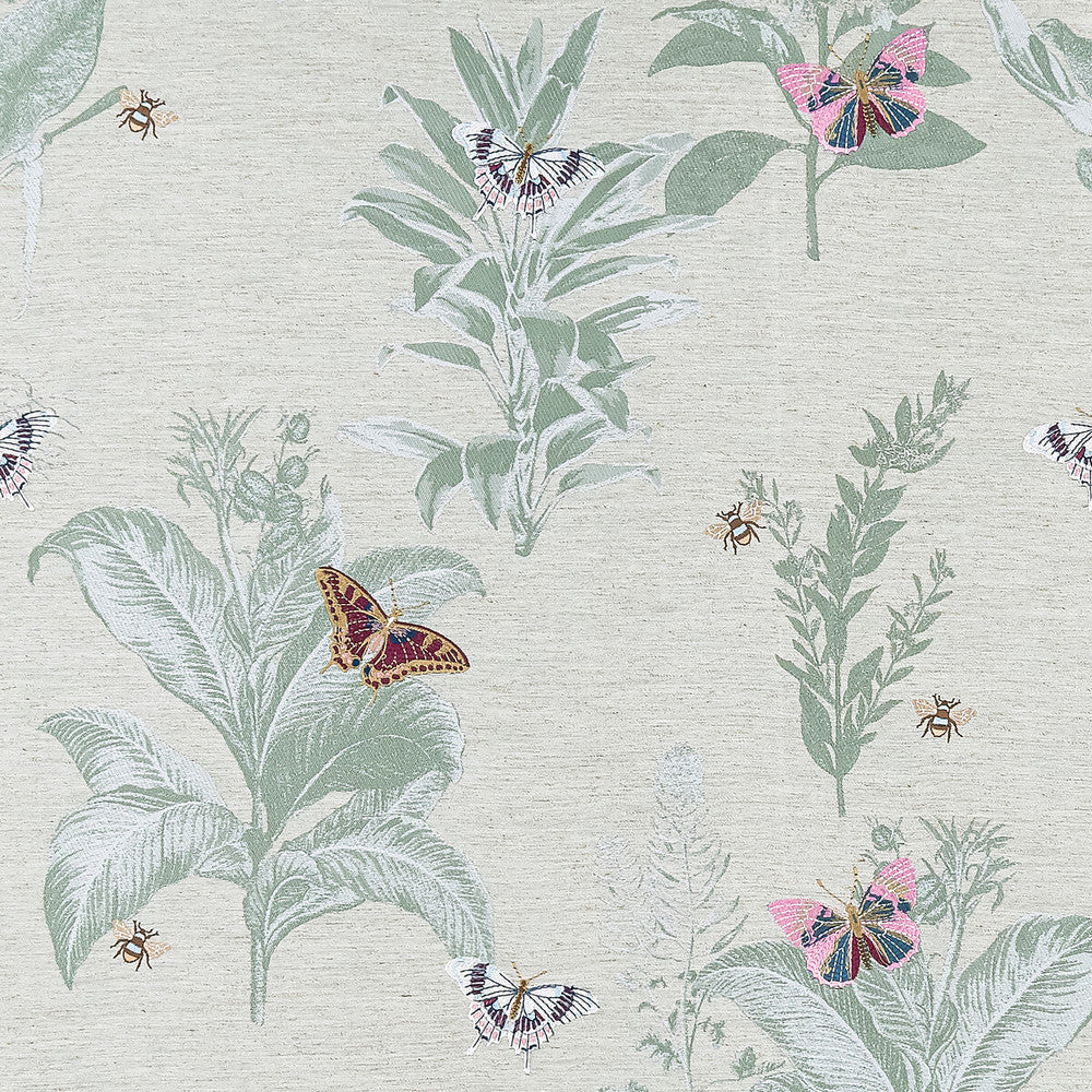 Monarch Summer by Clarke And Clarke Fabric Clarke And Clarke Fabric Monarch SummerFabric CLARKE & CLARKE BOTANIST POLYESTER - 61%;VISCOSE - 29%;LINEN - 10% India </p><p>Repeat: H: 27, V: 38.39 55 - Fabric Carolina -