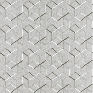 Linear Charcoal by Clarke And Clarke Fabric