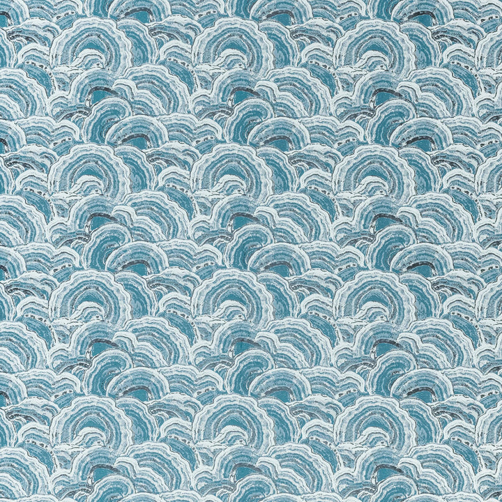Langei Kingfisher by Clarke And Clarke Fabric Clarke And Clarke Fabric Langei KingfisherFabric CLARKE & CLARKE GEOMO POLYESTER - 62%;COTTON - 38% India </p><p>Repeat: H: 13.5, V: 11.42 54 - Fabric Carolina -