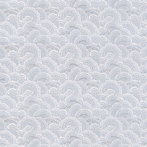 Langei Silver by Clarke And Clarke Fabric