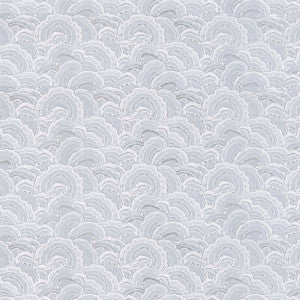 Langei Silver by Clarke And Clarke Fabric