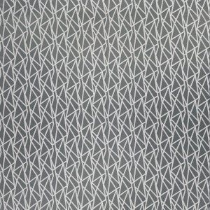 Geomo Pewter by Clarke And Clarke Fabric