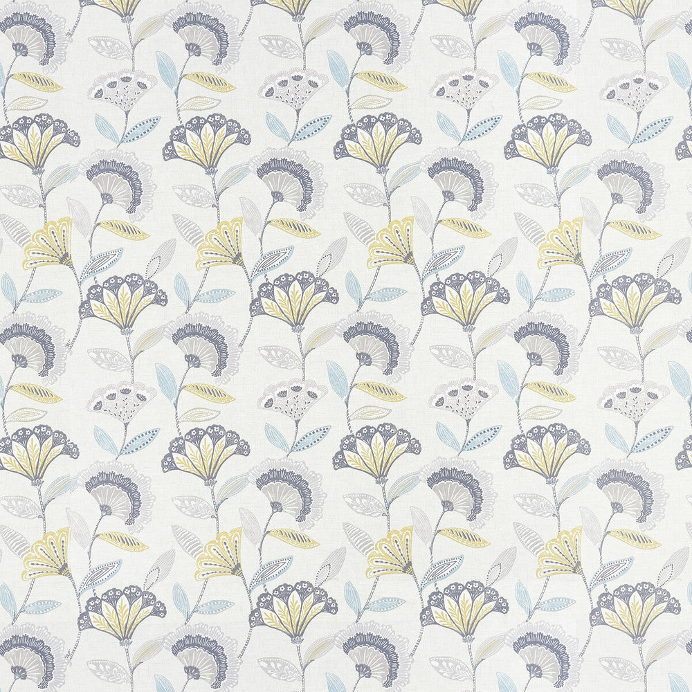 Bohemia Charcoal/Ochre by Clarke And Clarke Fabric Clarke And Clarke Fabric Bohemia Charcoal/OchreFabric CLARKE & CLARKE BOHEMIA COTTON - 100% Turkey </p><p>Repeat: H: 13.5, V: 25.2 54 - Fabric Carolina -