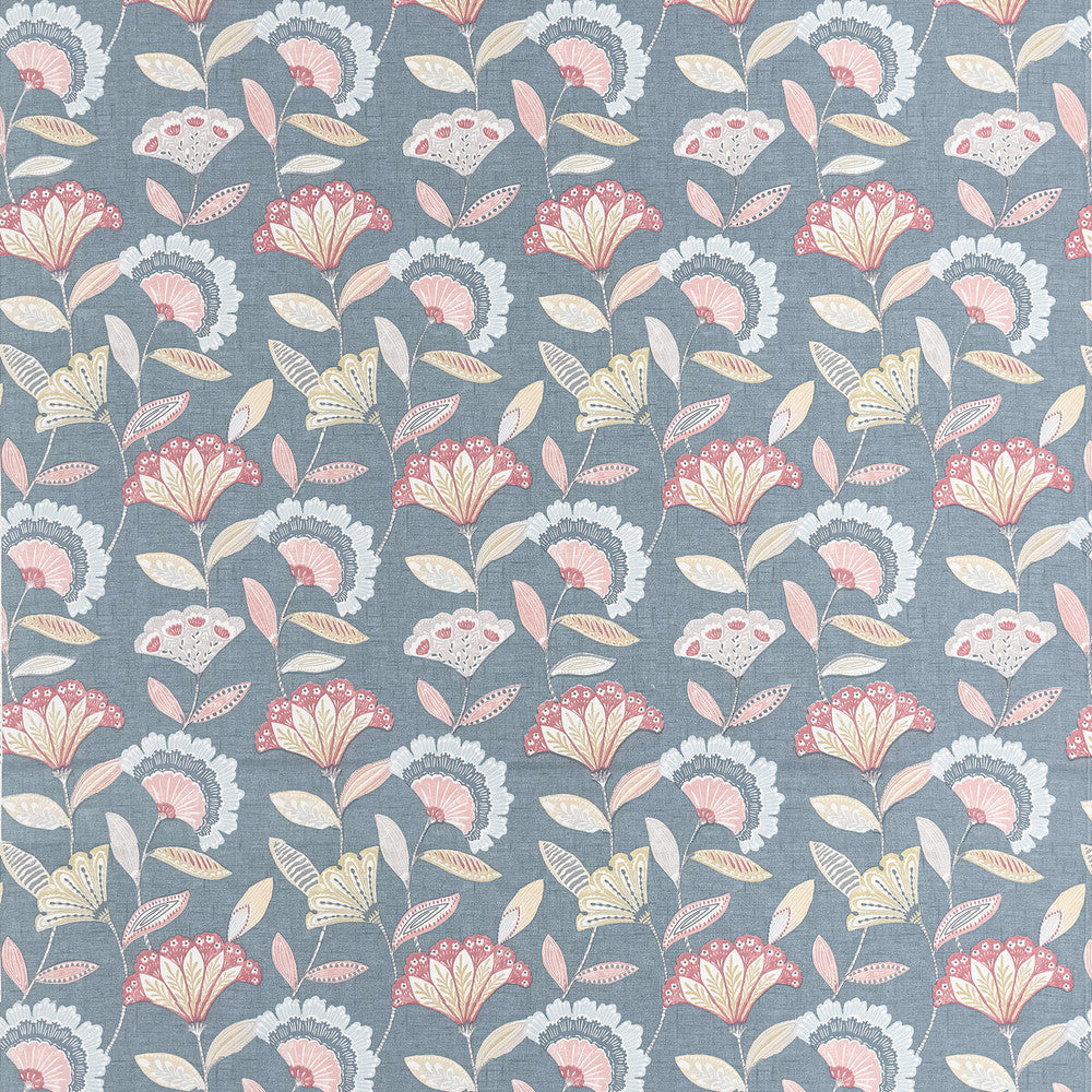 Bohemia Midnight by Clarke And Clarke Fabric Clarke And Clarke Fabric Bohemia MidnightFabric CLARKE & CLARKE BOHEMIA COTTON - 100% Turkey </p><p>Repeat: H: 13.5, V: 25.2 54 - Fabric Carolina -