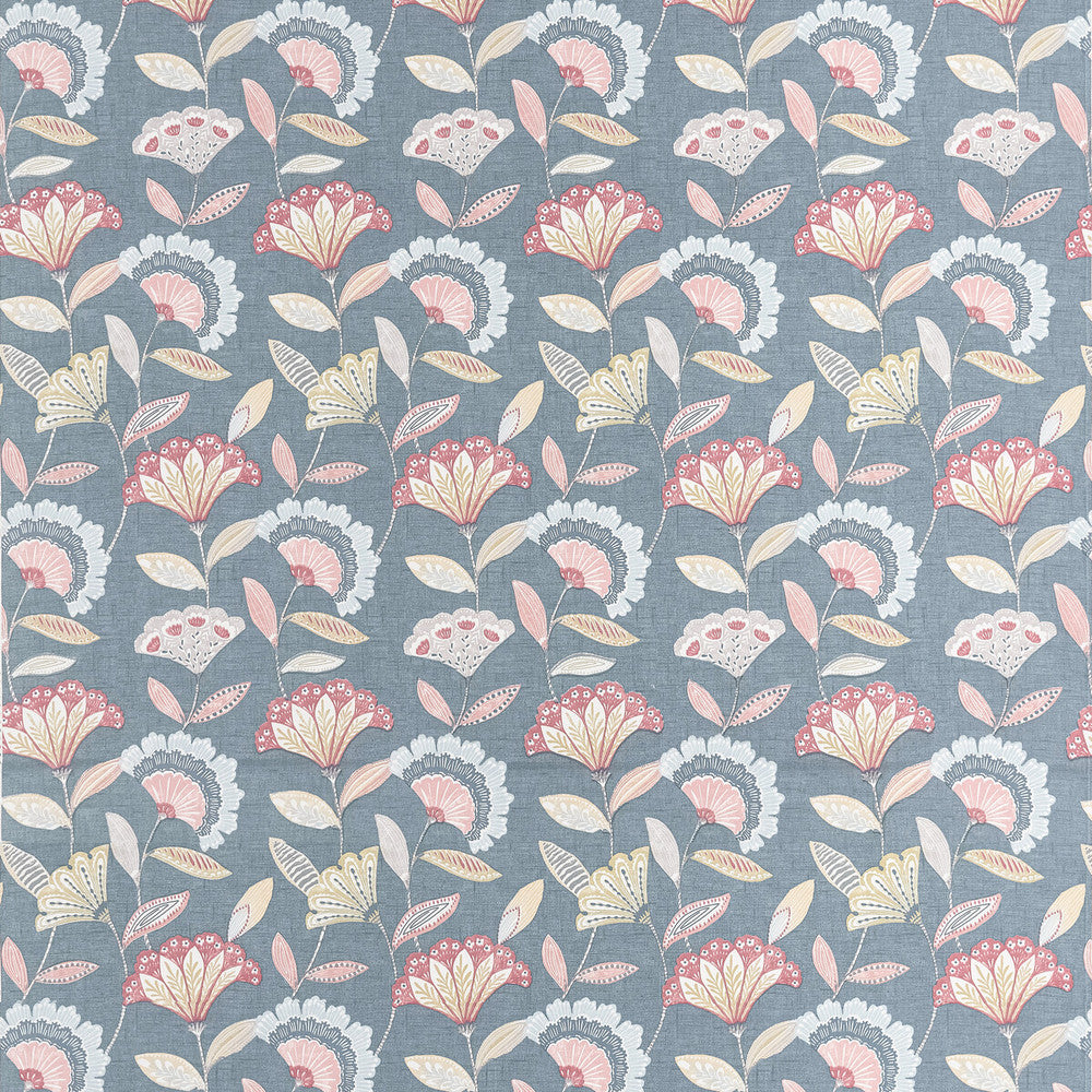 Bohemia Midnight by Clarke And Clarke Fabric Clarke And Clarke Fabric Bohemia MidnightFabric CLARKE & CLARKE BOHEMIA COTTON - 100% Turkey </p><p>Repeat: H: 13.5, V: 25.2 54 - Fabric Carolina -