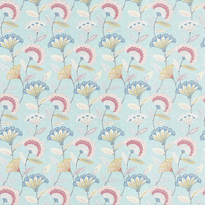 Bohemia Mineral/Blush by Clarke And Clarke Fabric Clarke And Clarke Fabric Bohemia Mineral/BlushFabric CLARKE & CLARKE BOHEMIA COTTON - 100% Turkey </p><p>Repeat: H: 13.5, V: 25.2 54 - Fabric Carolina -