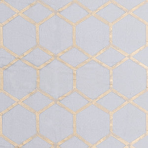 Forma Charcoal/Gold by Clarke And Clarke Fabric