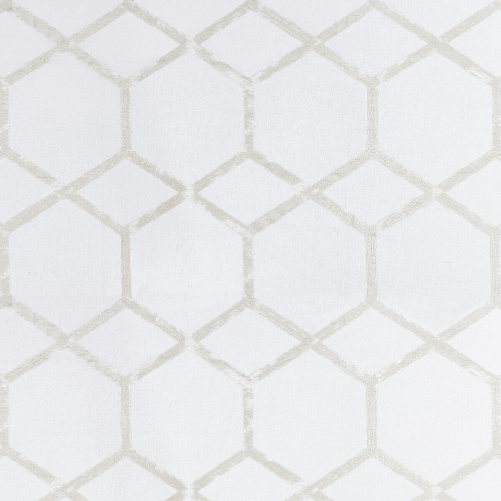 Forma Ivory/Silver by Clarke And Clarke Fabric Clarke And Clarke Fabric Forma Ivory/SilverFabric CLARKE & CLARKE METALLI POLYESTER - 87%;VISCOSE - 12%;LINEN - 1% Turkey </p><p>Repeat: H: 13.5, V: 11.23 117 - Fabric Carolina -