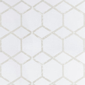 Forma Ivory/Silver by Clarke And Clarke Fabric