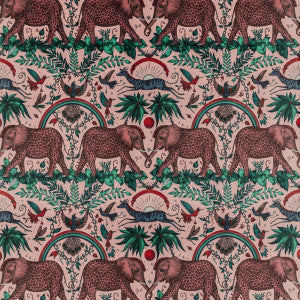 Zambezi Velvet Pink by Clarke And Clarke Fabric